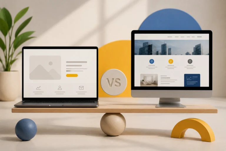 Tek Sayfa (Landing Page) mi, Çok Sayfalı Site mi? İşletmeniz İçin Doğru Seçim Hangisi?